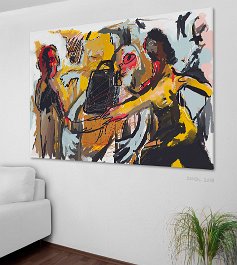 18262_The agreement on factual issues Art print on 380g polycotton canvas